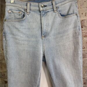 rag & bone Sky Blue Cropped Women's Jeans